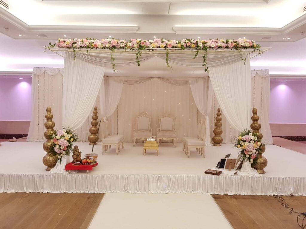 Five Exquisite Mandap Designs for Indian Wedding in London