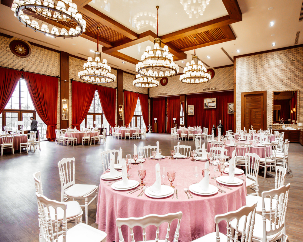 Charming Chandeliers décor for Indian and Asian wedding in London - Shenai Weddings