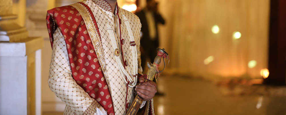 indian groom on a wedding day Royal Jodhpuri Elegance